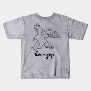 Golden Eagle Call - Bird Enthusiast Kids T-Shirt